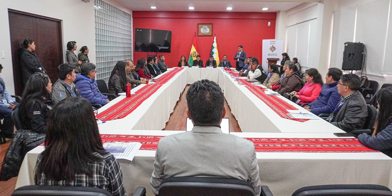 Primera sesión del Comité Nacional contra la Violencia en el Ámbito Educativo.