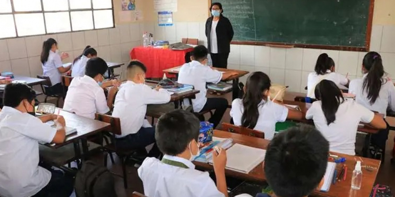 Emiten instructivo para el cambio de modalidad de clases por emergencia ante la crecida de ríos en Beni