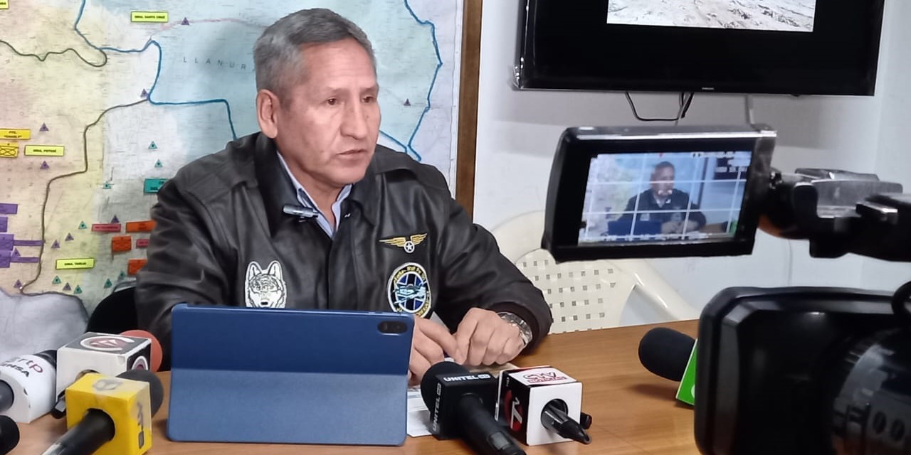 El viceministro de Lucha Contra el Contrabando, Luis Velásquez.  