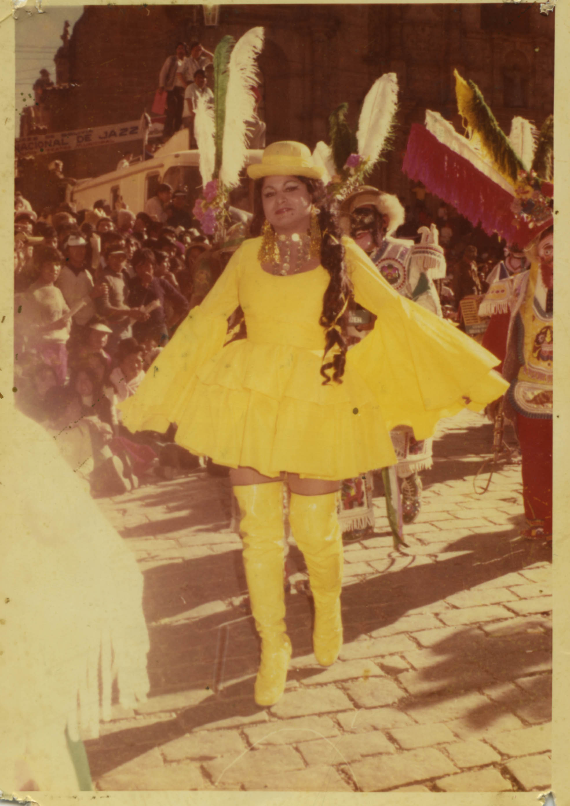 Juana Carrasco en el Gran Poder de 1973jpg