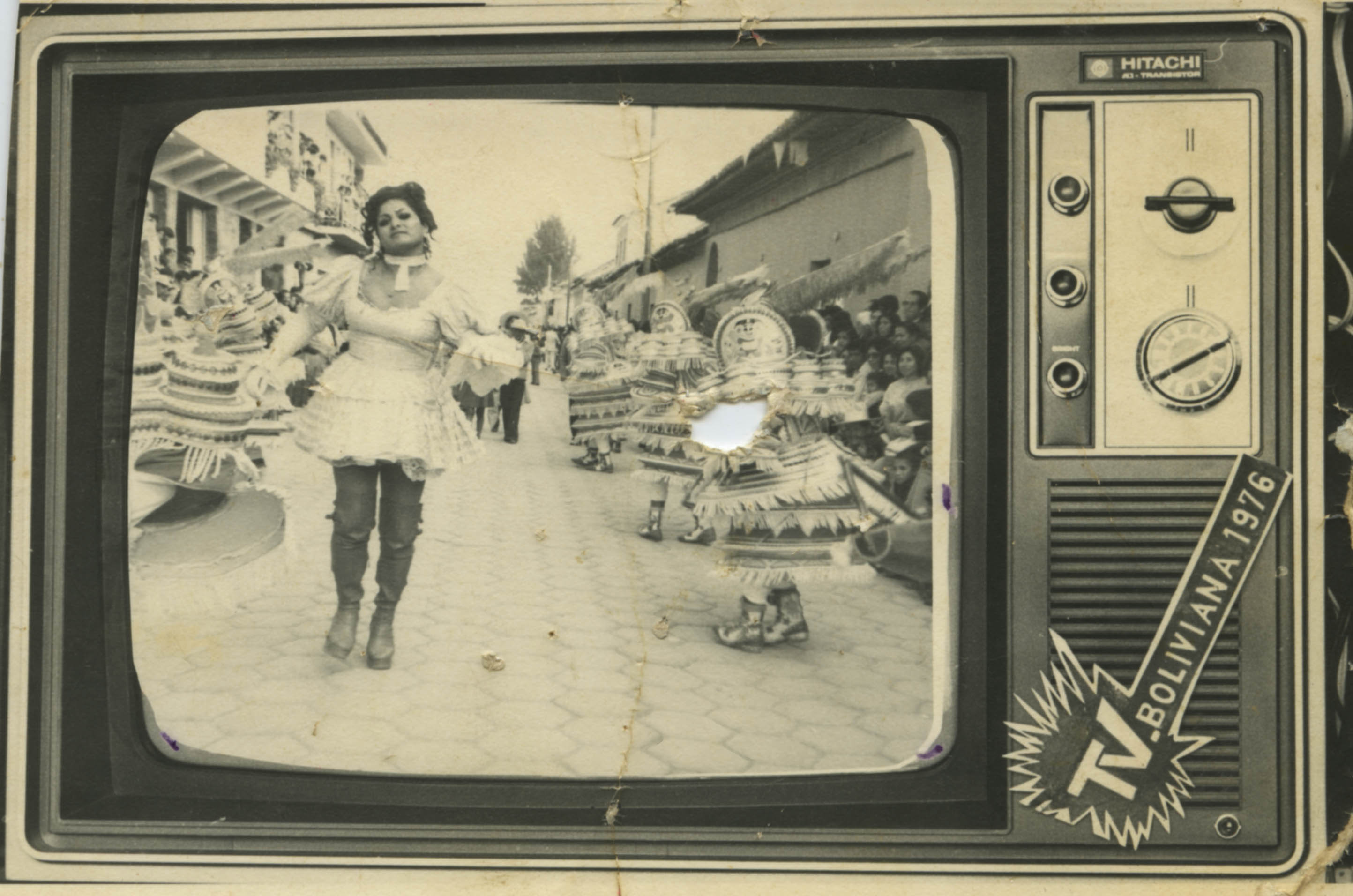 Juana en la Fiesta de la Virgen de Urkupiña 1976