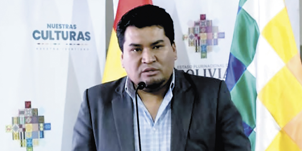 Martín Maturano, delegado presidencial para el Bicentenario de Bolivia.