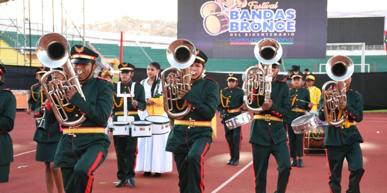 Don Bosco Sucre e Internacional Instrumental Proyecto 4 triunfan en el Festival Bandas de Bronce de Chuquisaca