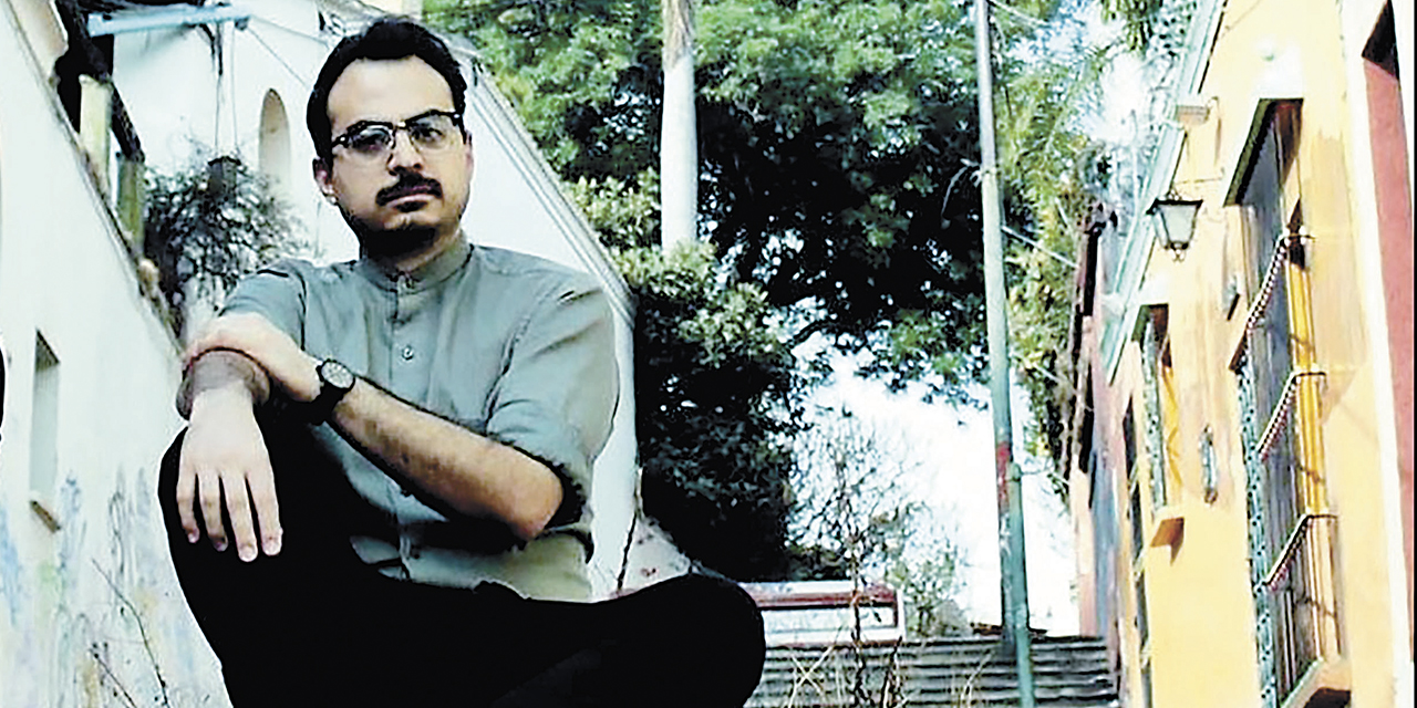 El escritor mexicano Amaury Colmenares.