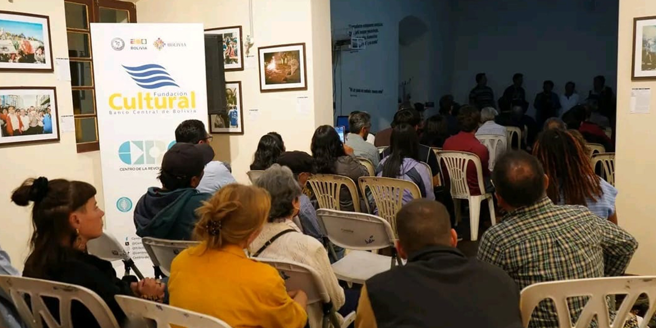 Presentación de las obras en la FC-BCB. 