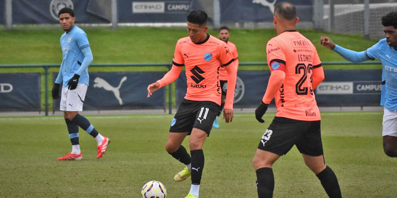 Bolívar pierde el amistoso contra el Manchester City Sub-21