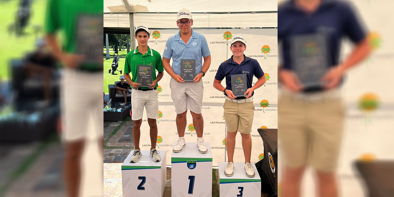 Quiroga y Dajer ganan el torneo de golf