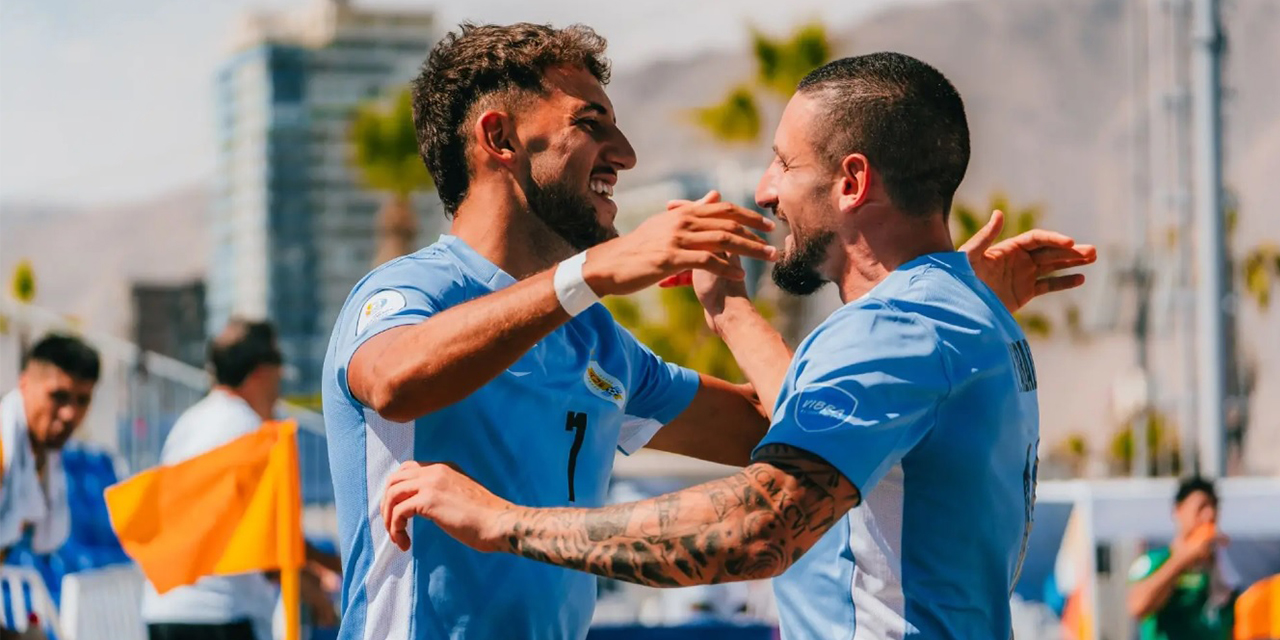 Bolivia cae ante Uruguay en fútbol playa