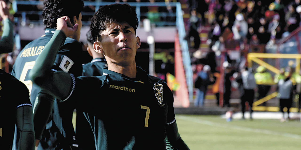 El boliviano Miguel Terceros está entre los goleadores de las Eliminatorias.