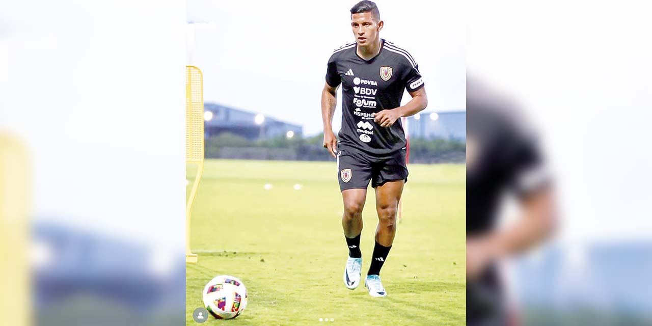 Edson Castillo es convocado en la selección venezolana en reemplazo del lesionado Tomás Rincón.
