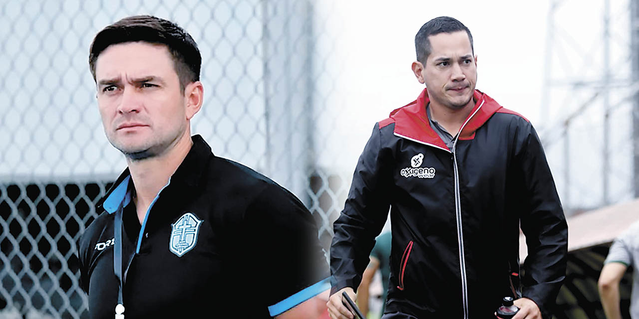 Joaquín Monasterios será el nuevo DT de The Strongest./Leonardo Égüez tomó el mando técnico del equipo de Independiente.