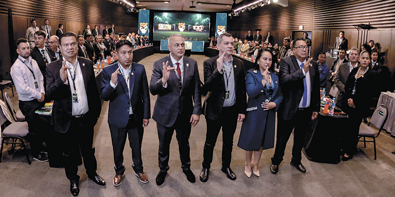 Posesión de la directiva de la FBF para el periodo 2026-2029.