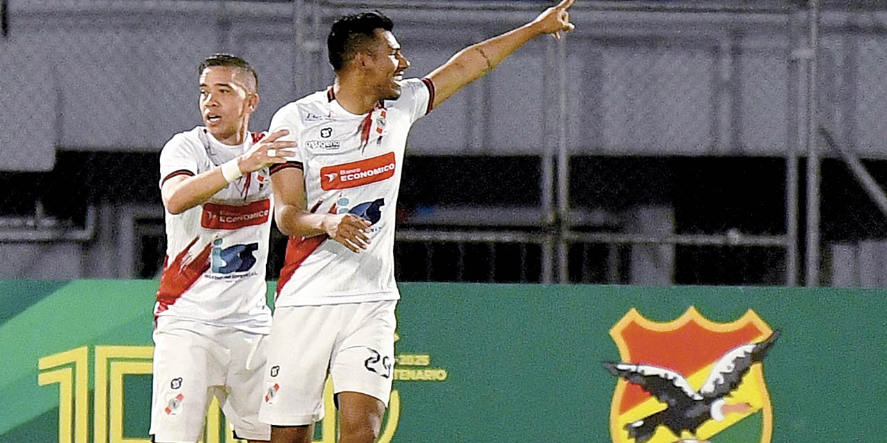 Nacional se rehace con una goleada a Wilstermann