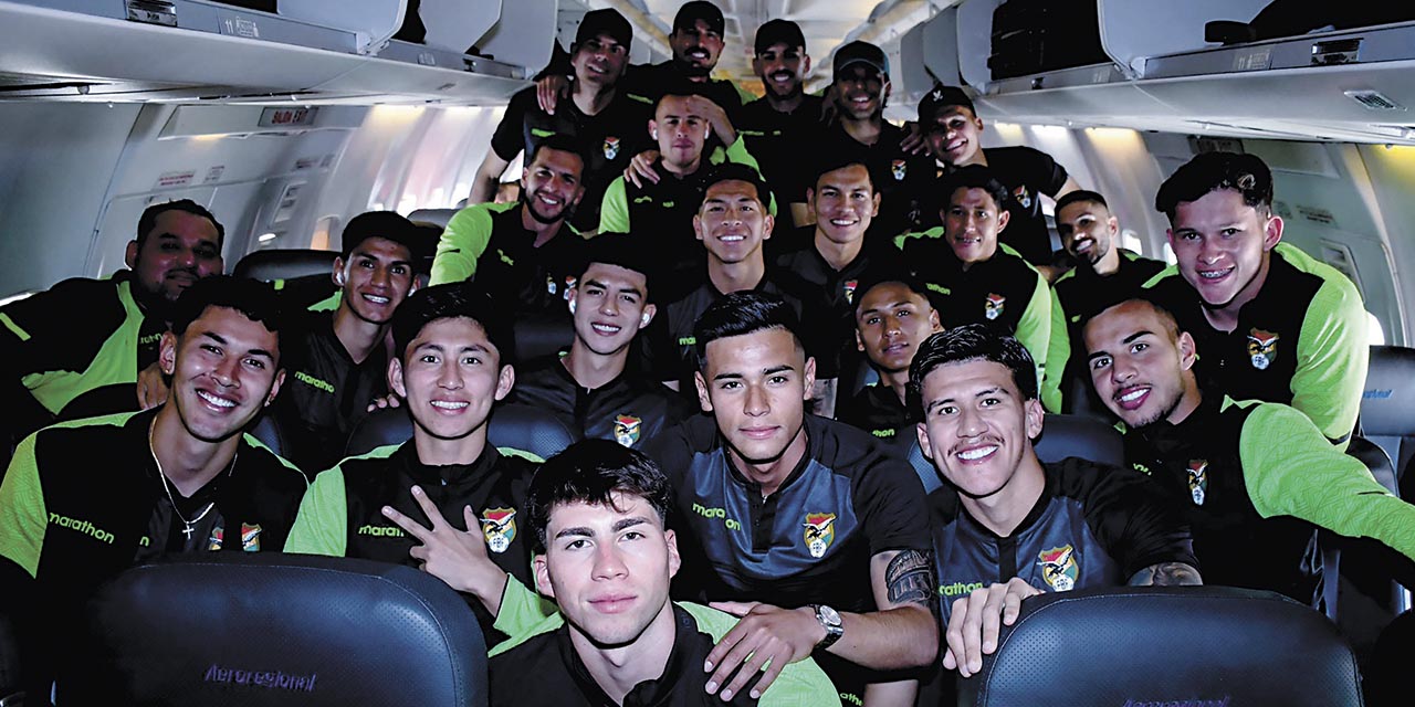 El seleccionado nacional viajó confiado en sacarle puntos al equipo colombiano. 