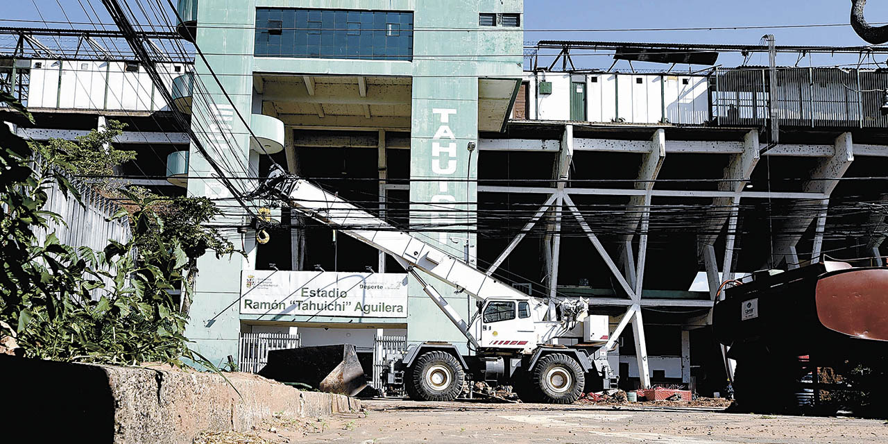 El estadio ‘TahuichI’ se queda sin la final de la Copa Sudamericana.