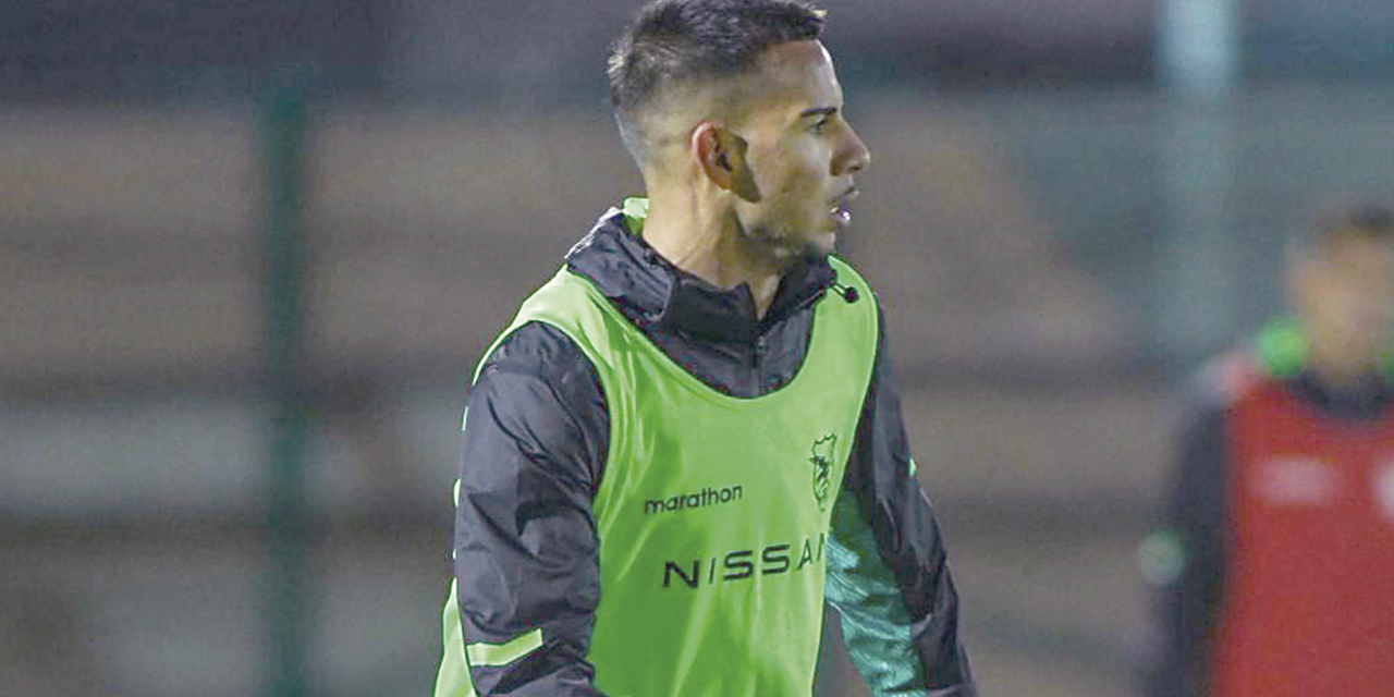 Robson Matheus en la práctica de ayer en Moscú.