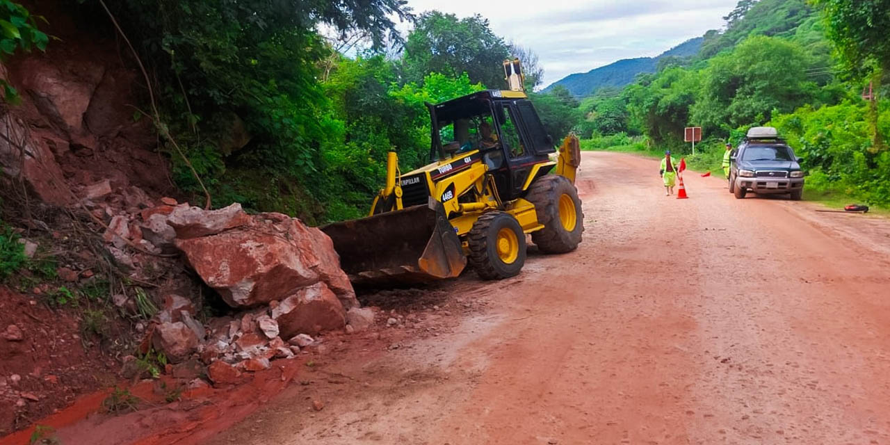 Las tareas de limpieza y mantenimiento de carreteras.