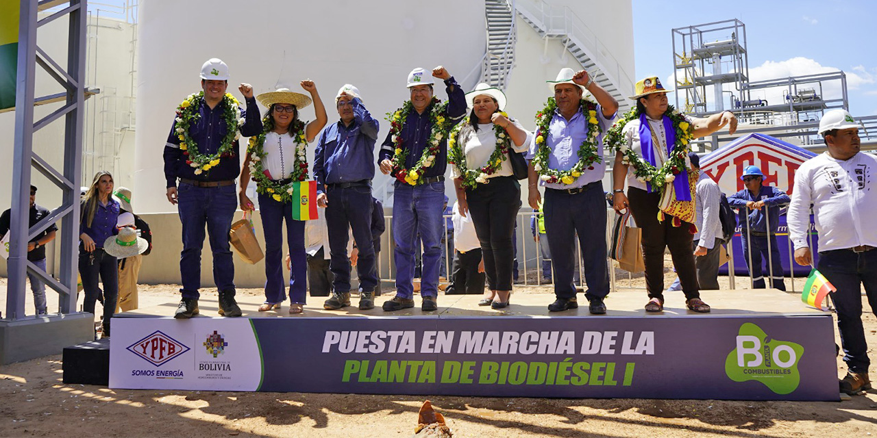 Presidente Arce destaca la apuesta de su gestión por la industrialización de Bolivia 