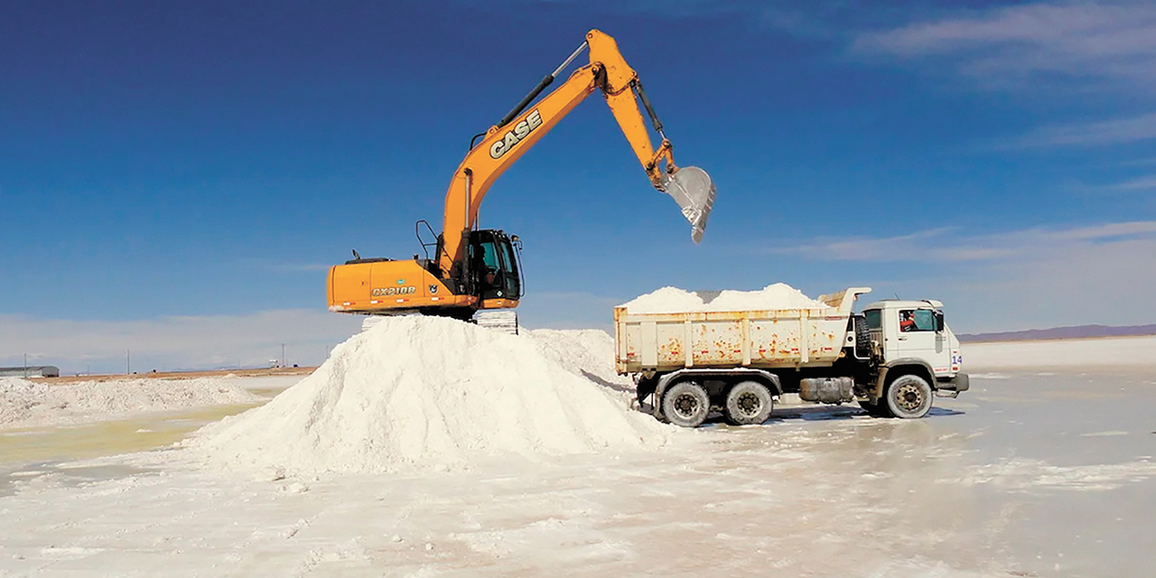 Actividades en el salar de Uyuni.