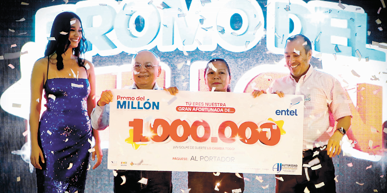 La empresa nacionalizada Entel premia la fidelidad de sus clientes