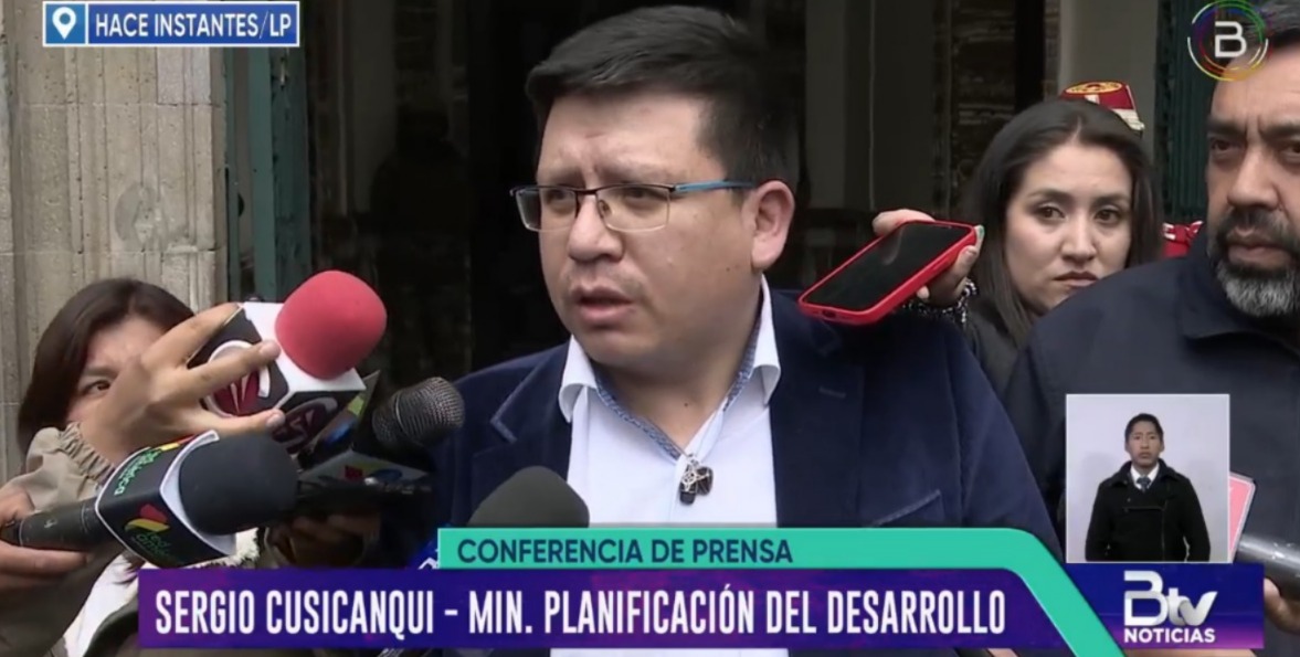 Imagen: Captura Bolivia Tv.