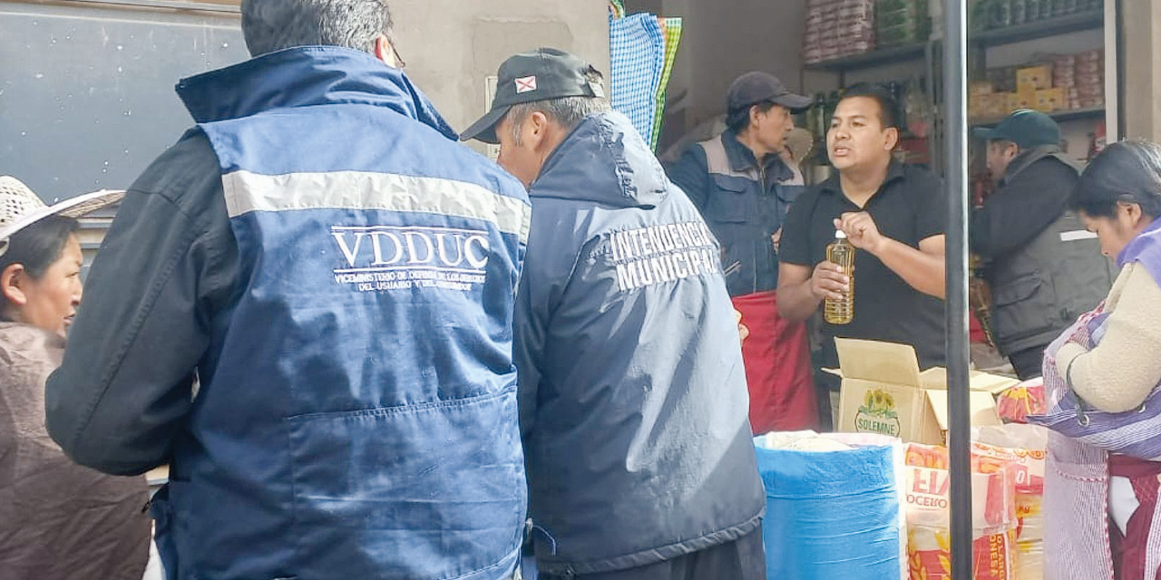 Operativos en mercados.