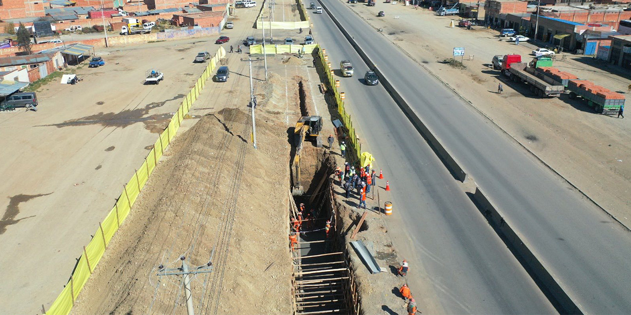 El Gobierno ejecuta Bs 1.743 MM en infraestructura vial para La Paz 
