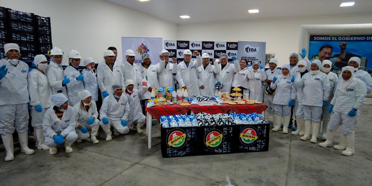 EBA prevé exportar hasta un millón de litros de leche al mercado chileno