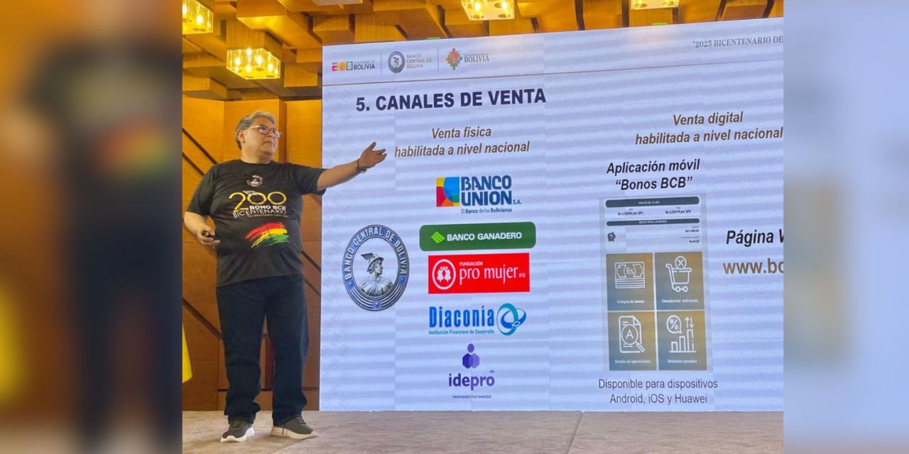 El Bono BCB Bicentenario fue lanzado oficialmente el 30 de junio y ya tiene cobertura en todo el país. // FOTO: RRSS