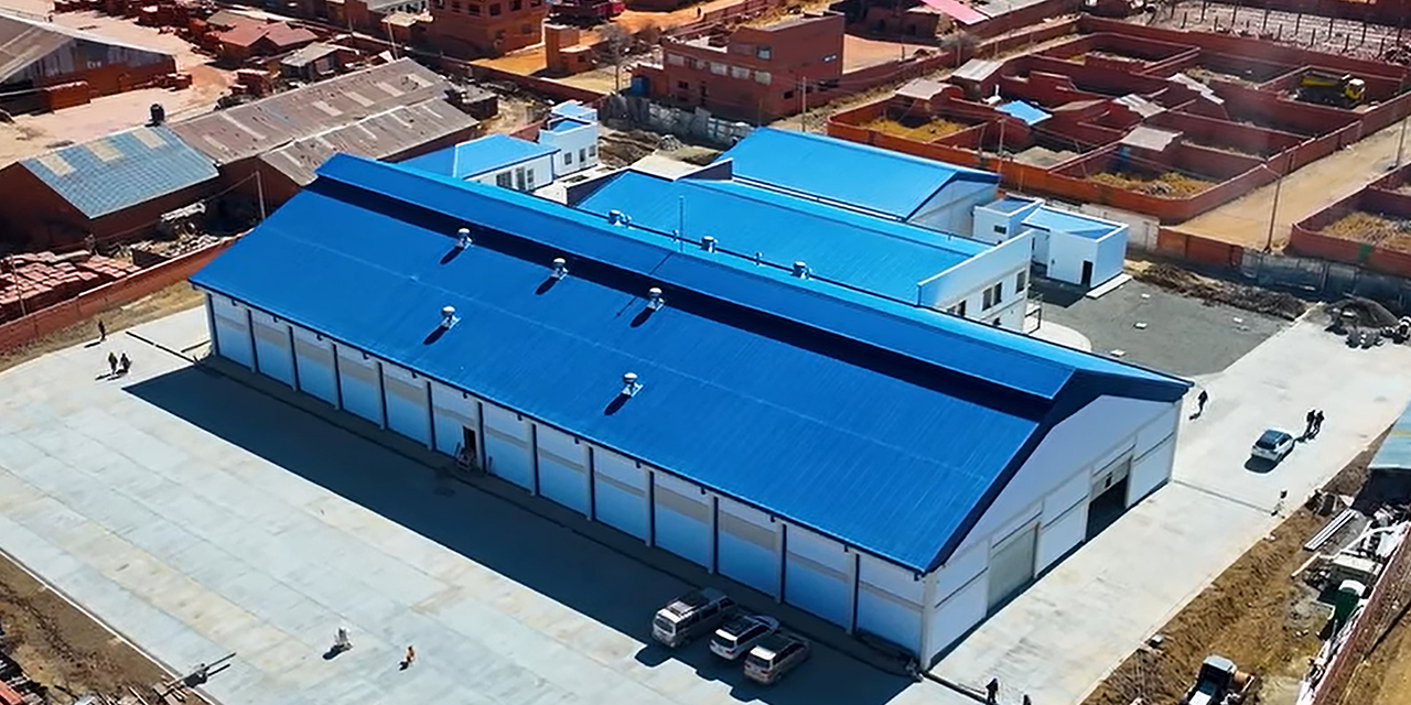 Culmina la construcción de la Planta de Derivados de Almendra en Viacha