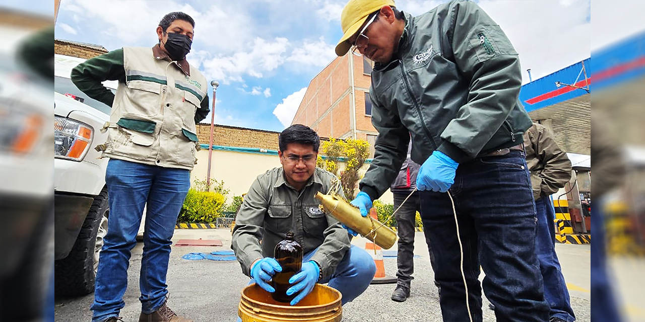 Comisión no encuentra alteraciones en el combustible comercializado en La Paz