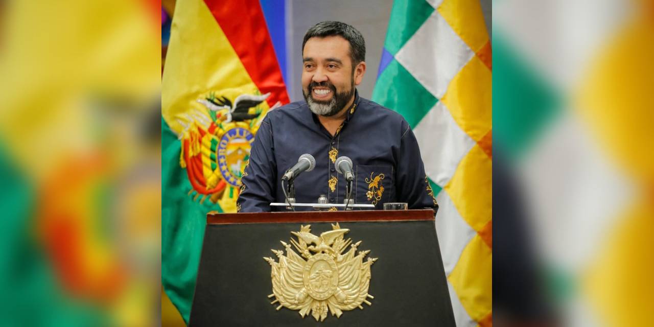 El ministro de Medio Ambiente y Agua, Álvaro Ruiz. Foto: Facebook Álvaro Ruiz 