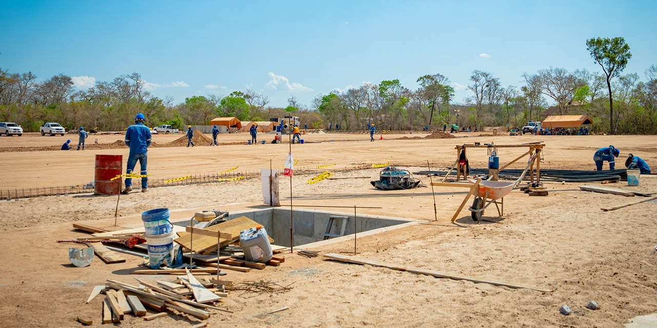Las obras del pozo Remanso-X2 registran un 70% de avance físico