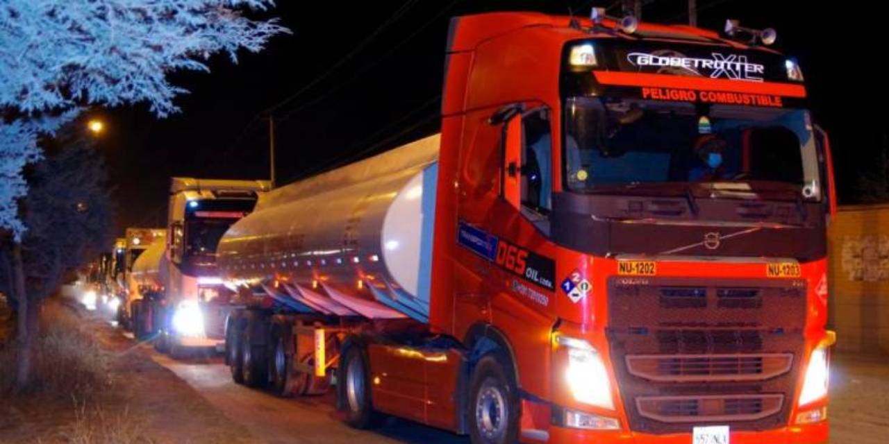 Cisternas con combustible. Foto: Archivo