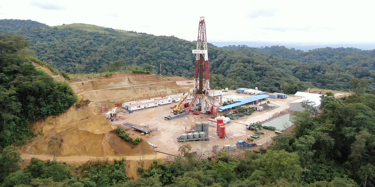 Estatal YPFB descubre tres reservorios hidrocarburíferos en el área Bermejo