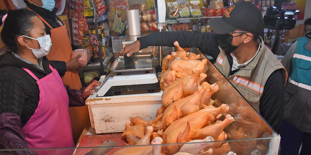 PRECIO DE POLLO BAJARA