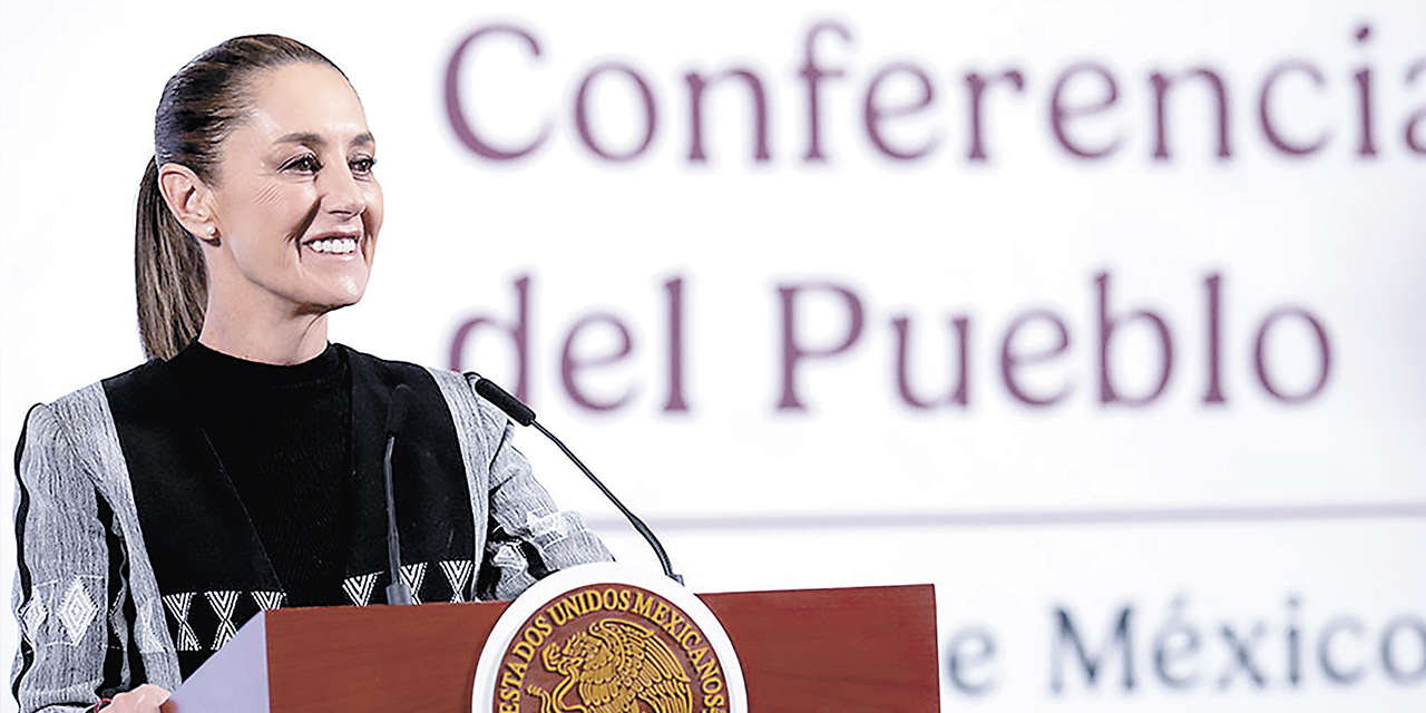 La presidenta de México, Claudia Sheinbaum.