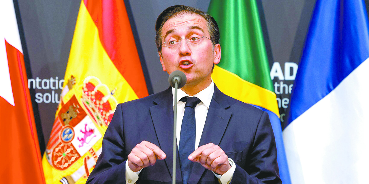 El ministro de Asuntos Exteriores, Unión Europea y Cooperación, José Manuel Albares.