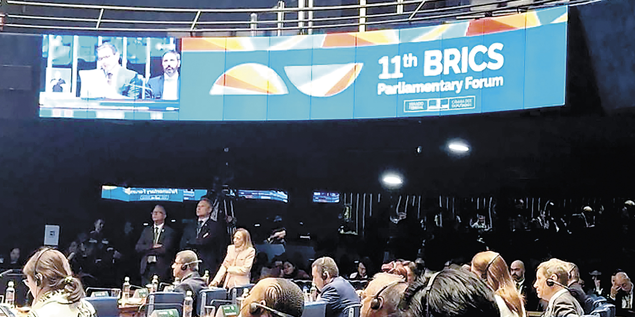El XI Foro Parlamentario del Brics.
