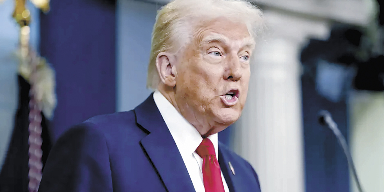 El presidente de Estados Unidos, Donald Trump.