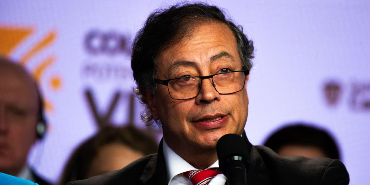 El presidente de Colombia, Gustavo Petro.