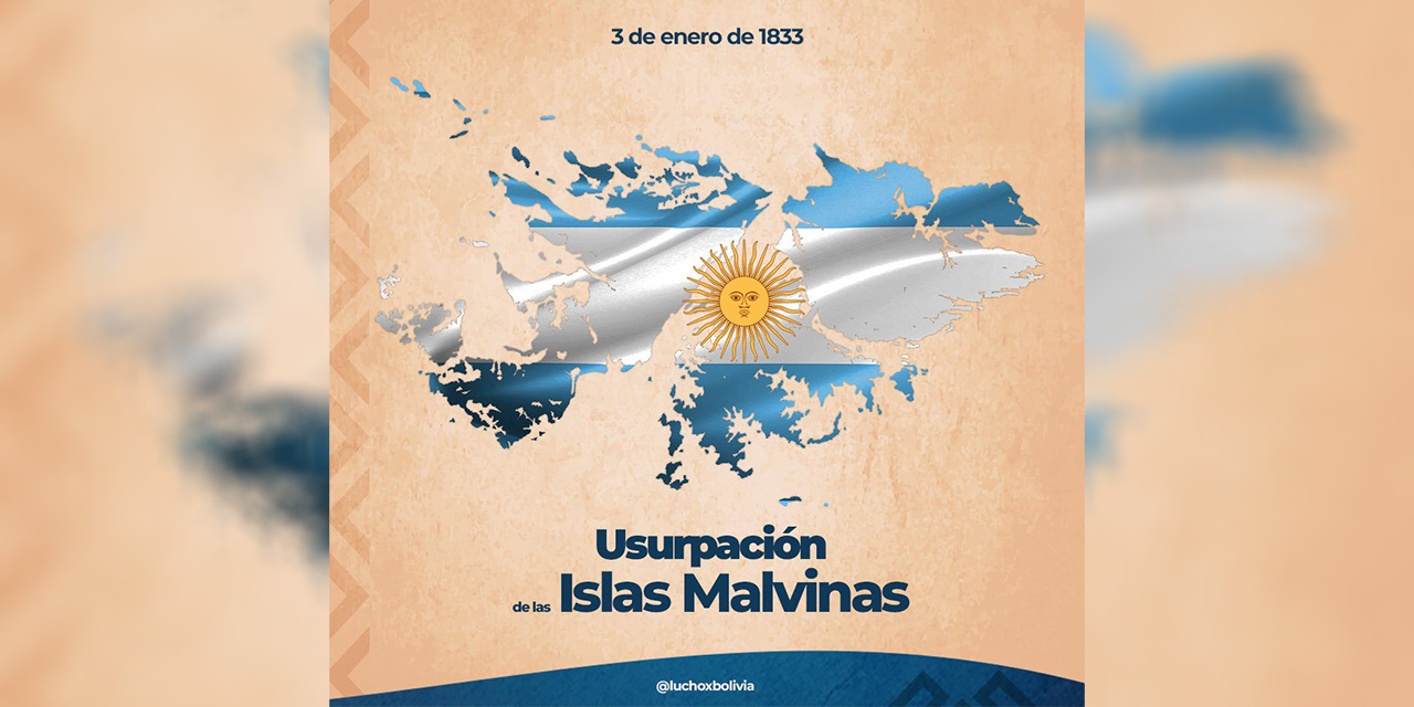 Bolivia reafirma su apoyo a Argentina en la causa por las Malvinas