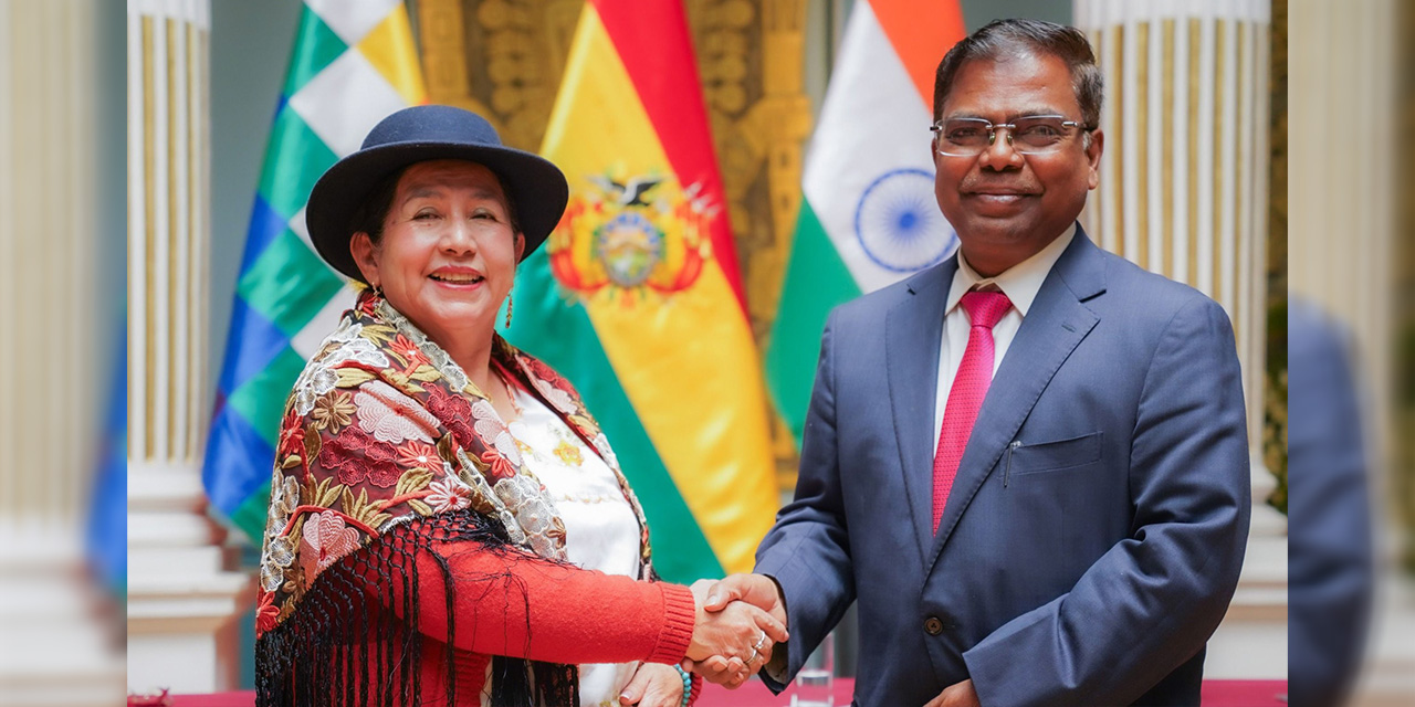 Bolivia e India firman un acuerdo para fortalecer su cooperación en seis áreas