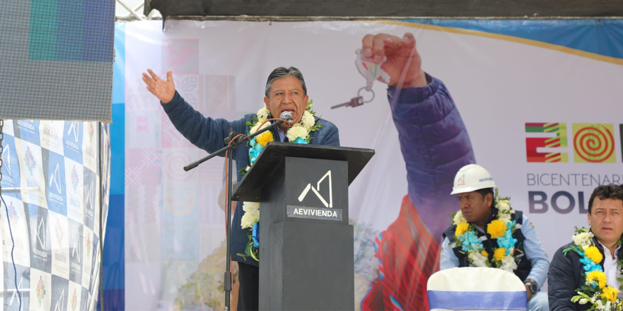 Choquehuanca destaca 170 plantas en cuatro años de gobierno de Arce; frente a 40 en 14 años de Morales