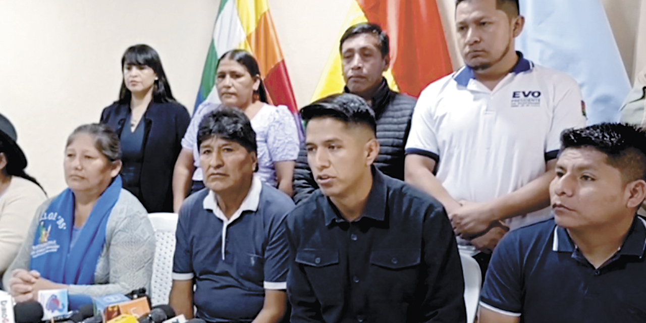 Pelea electoral entre Andrónico y Evo fracciona al trópico de Cochabamba
