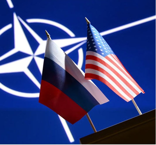 POL BANDERAS EEUU RUSIA
