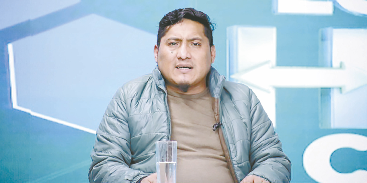 El vocero del Pacto de Unidad, Vidal Gómez.