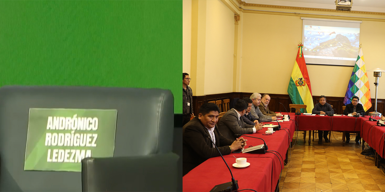 Presidente del Senado falta a los encuentros clave para el país