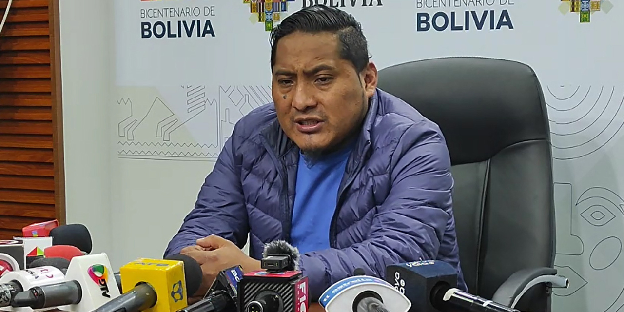 El vocero del Pacto de Unidad, Vidal Gómez.