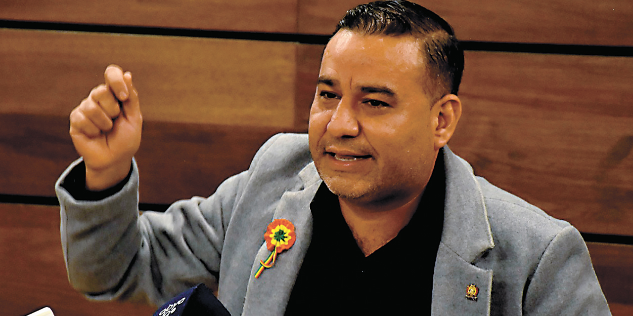 El diputado Ányelo Céspedes.